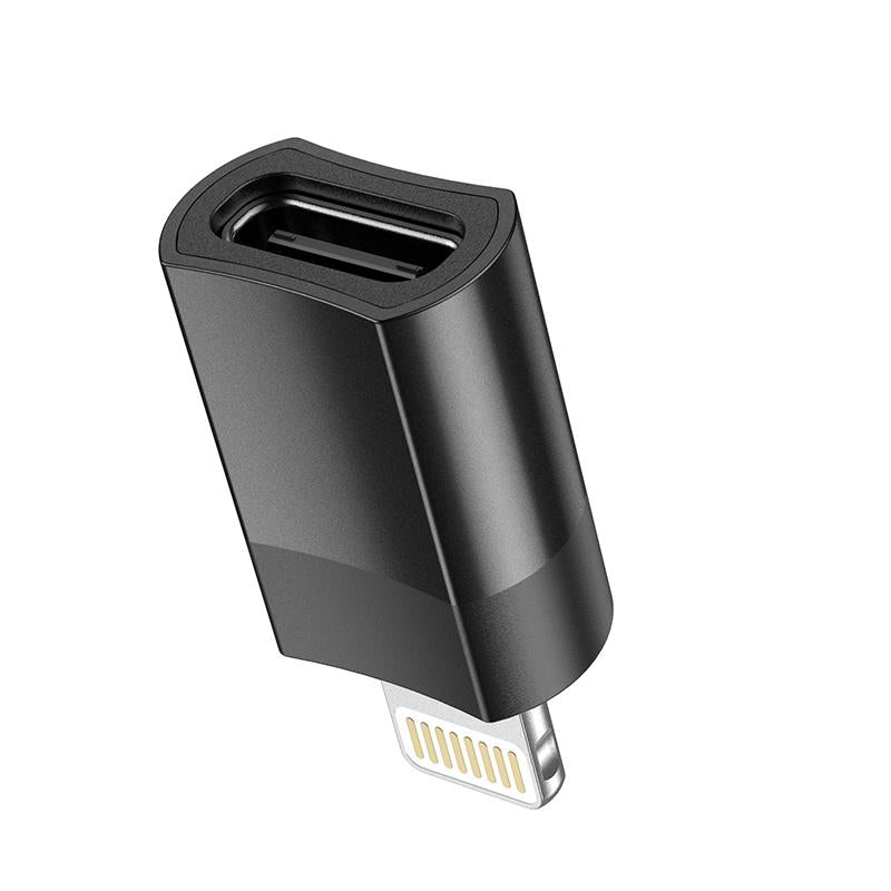 Convertisseur de connecteur adaptateur Lightning mâle vers USB-C femelle Convertisseur de connecteur adaptateur Lightning mâle vers USB-C femelle